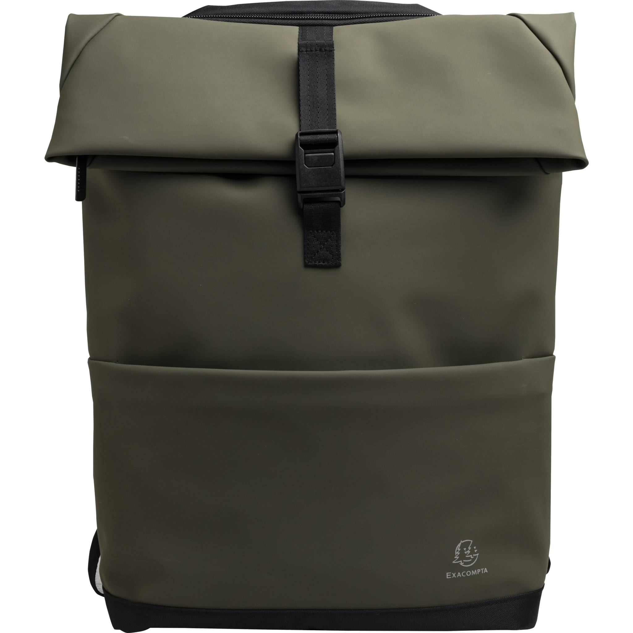 Exacompta Laptoprucksack mit 2 Fächern, 37x46x16 cm, Exactive - Khaki - 17535E