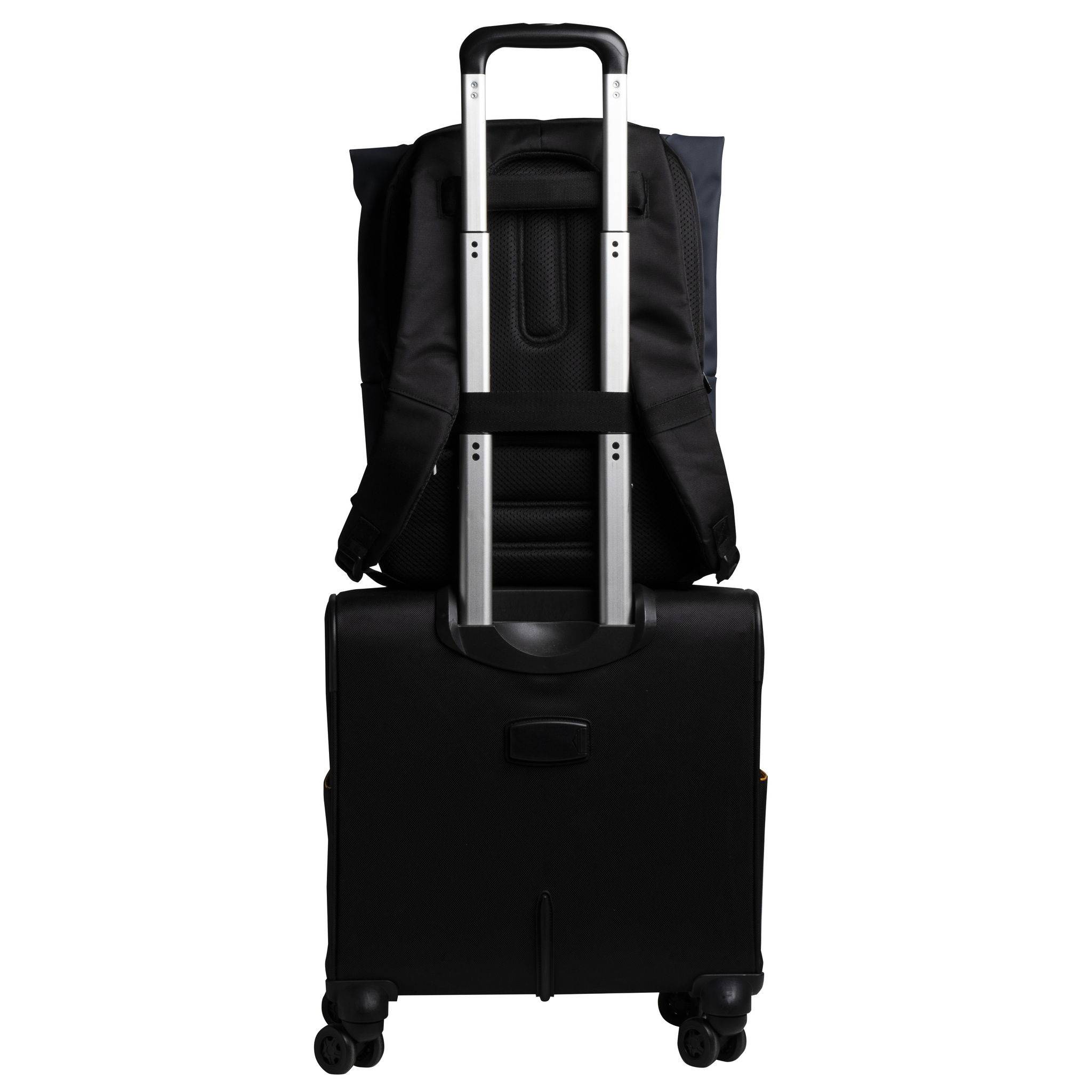 Exacompta Laptoprucksack mit 2 Fächern, 37x46x16 cm, Exactive Schiefer - 17536E