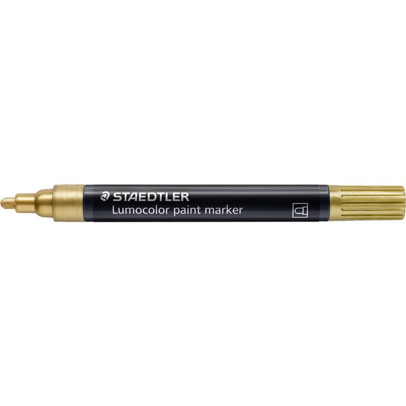 STAEDTLER Acrylmarker Lumocolor paint marker, gold