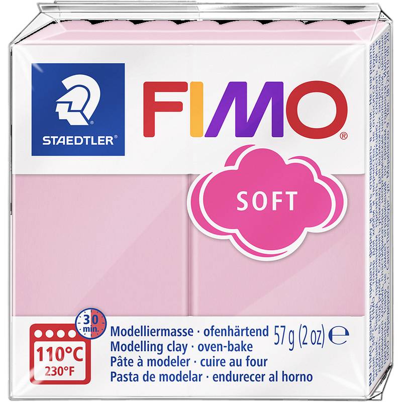 FIMO SOFT Modelliermasse, ofenhärtend, strawberry cream, 57g
