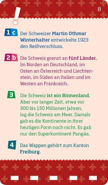 WAS IST WAS Quiz Schweiz