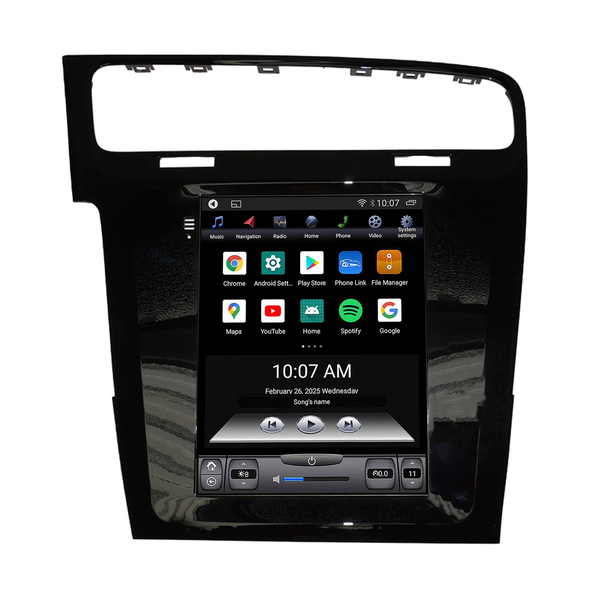 Für VW Passat CC B6 B7 9.7" Touchscreen Android Autoradio GPS Navi CarPlay