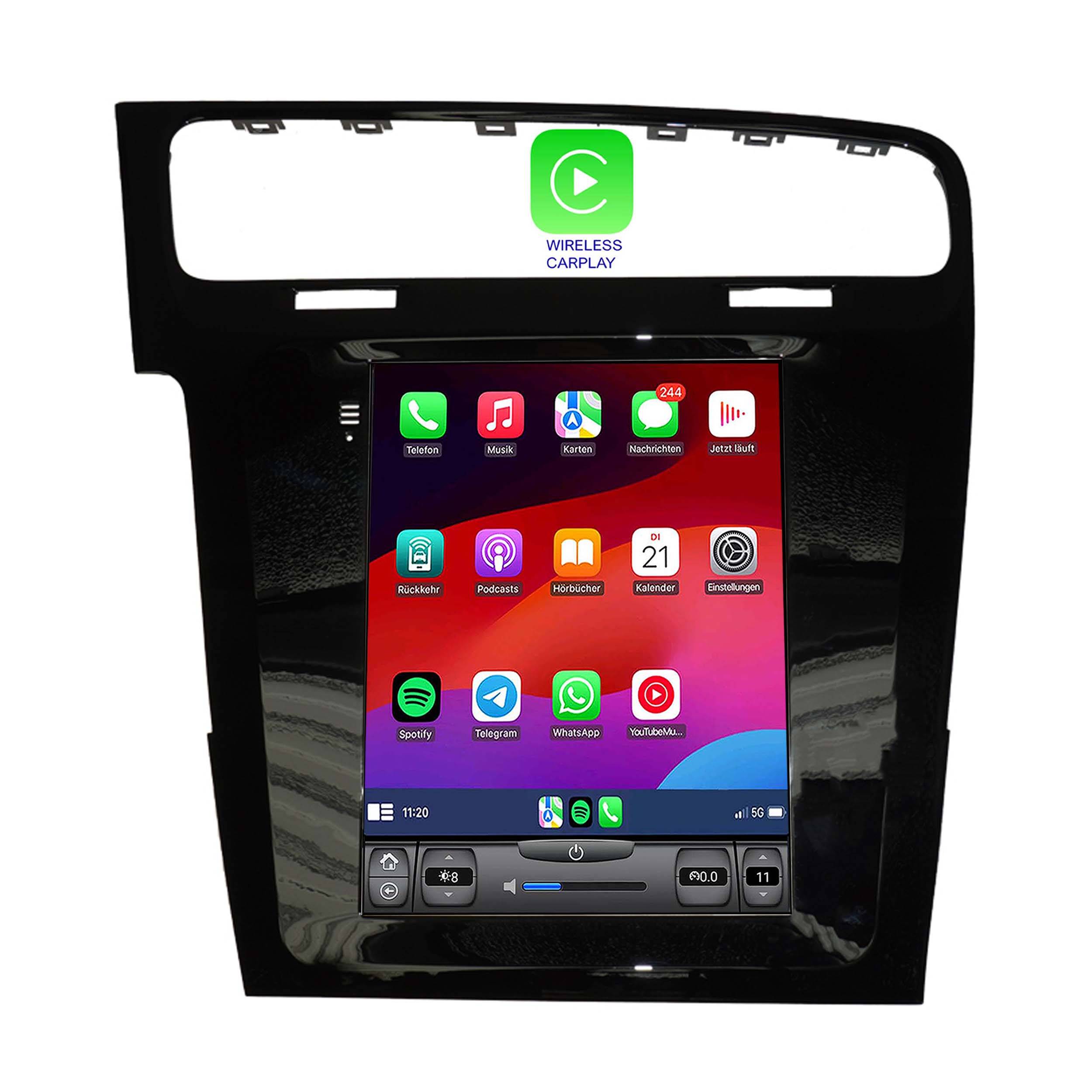 Für VW Passat CC B6 B7 9.7" Touchscreen Android Autoradio GPS Navi CarPlay