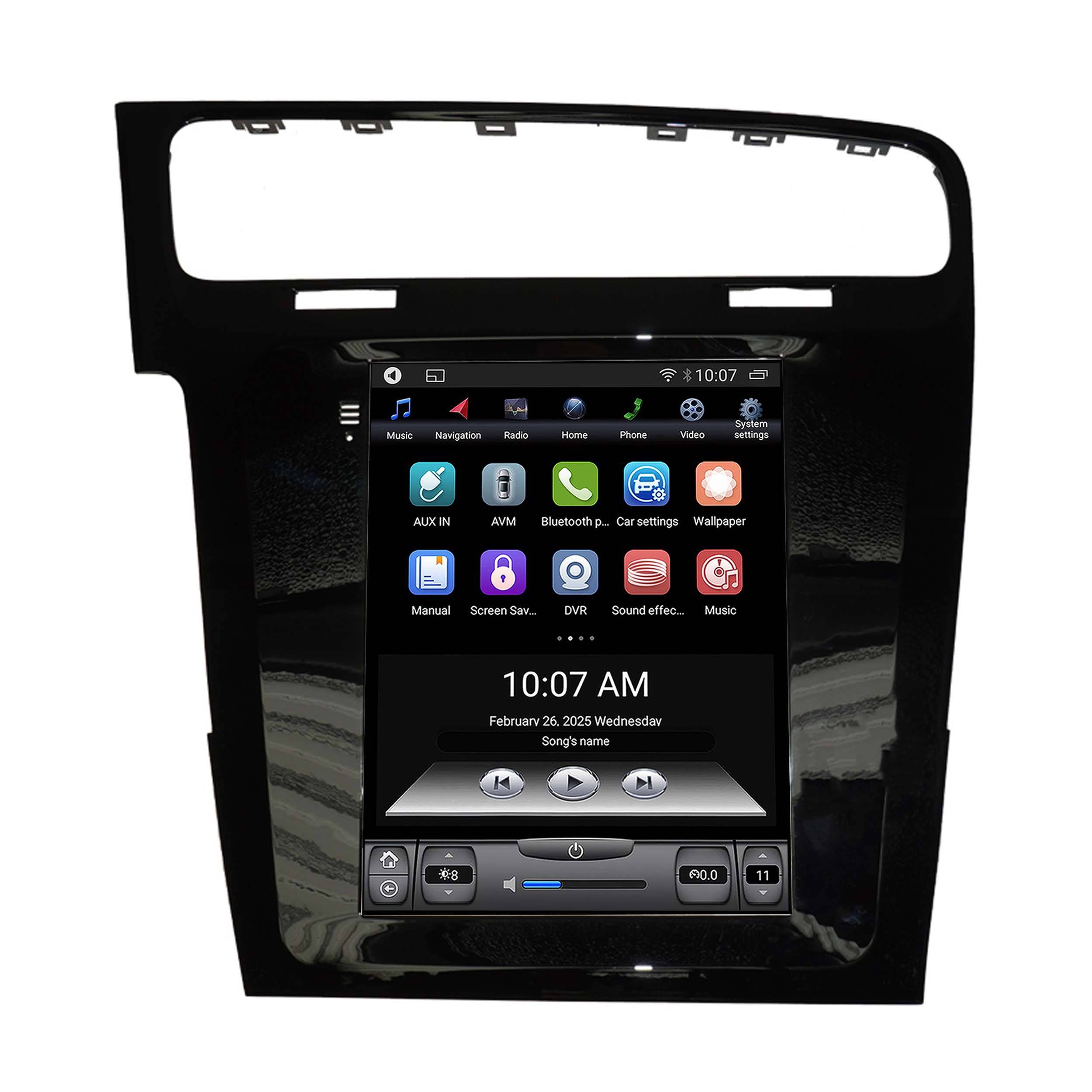 Für VW Golf 7 9.7" Touchscreen Android Autoradio GPS Navi CarPlay