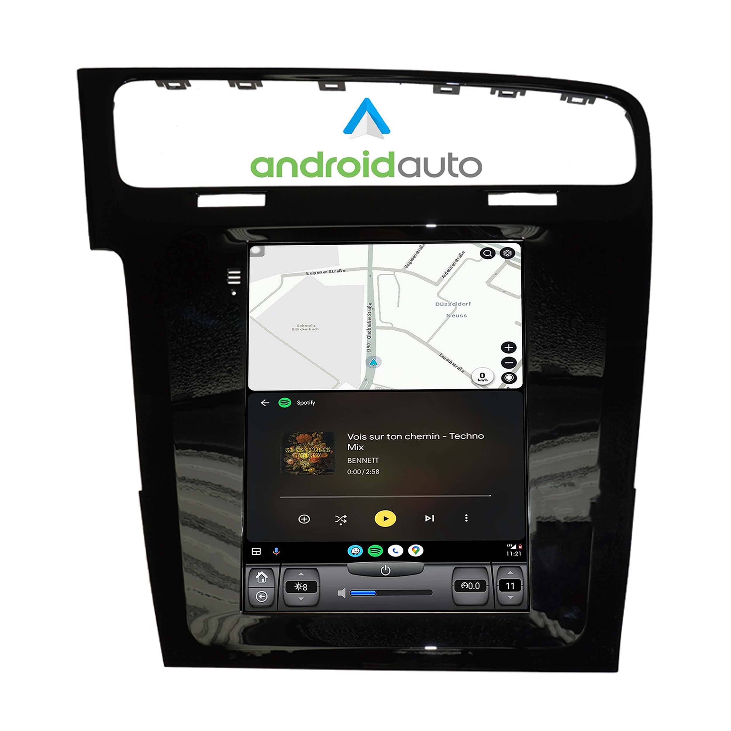 Für VW Passat CC B6 B7 9.7" Touchscreen Android Autoradio GPS Navi CarPlay