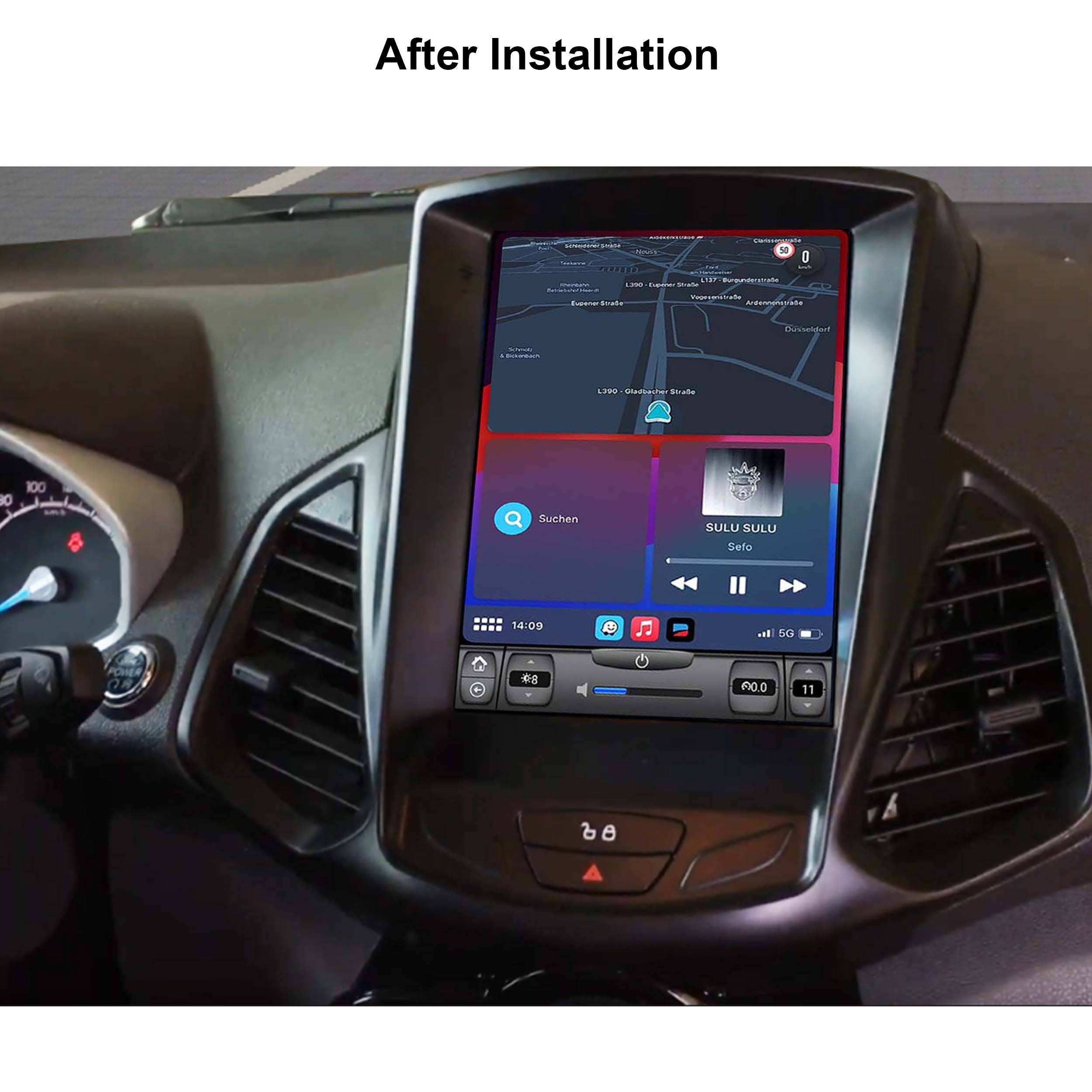 Für Chevrolet Captiva 9.7" Touchscreen Android Autoradio GPS Navigation CarPlay