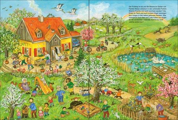Mein großes buntes Natur-Wimmelbuch (Sammelband)