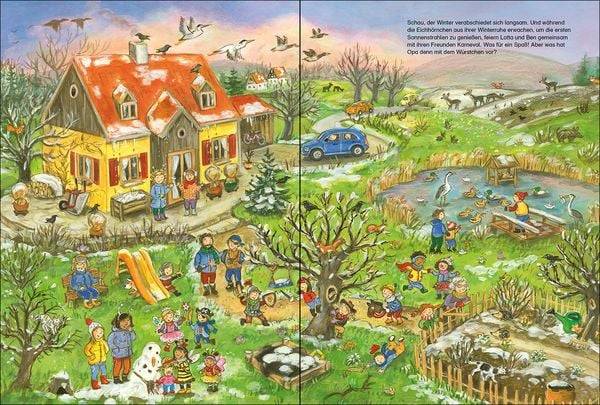 Mein großes buntes Natur-Wimmelbuch (Sammelband)