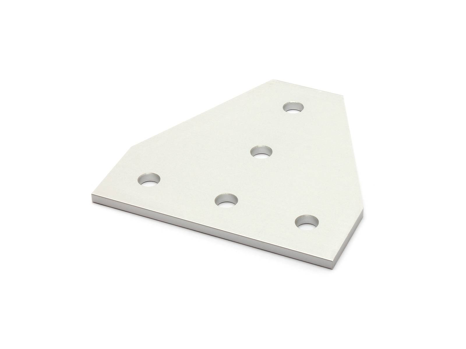 Verbindungsplatte - 3030 T Aluminium, eloxiert, I-Typ Nut 6, B-Typ Nut 8, VPE 10