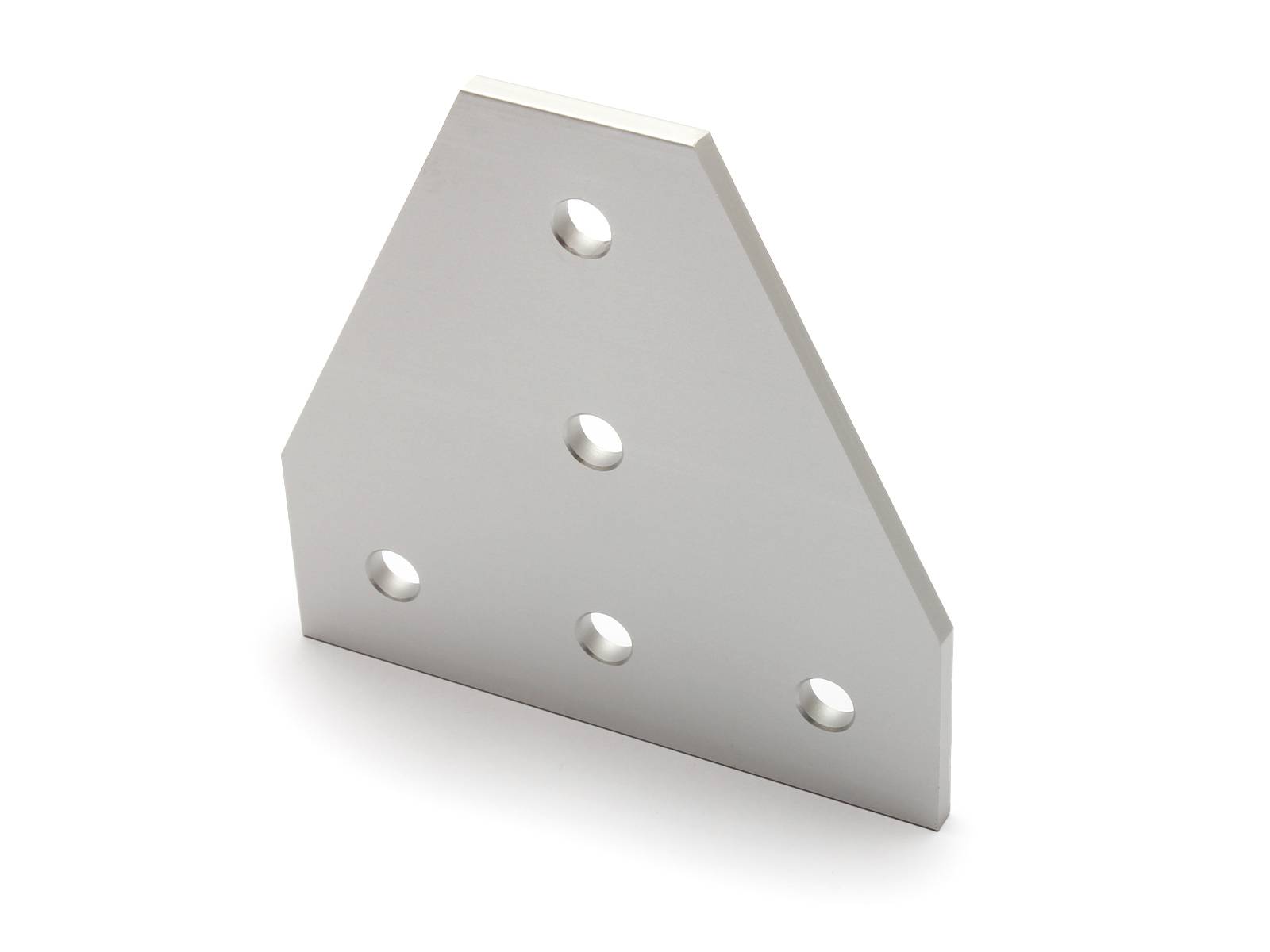 Verbindungsplatte - 3030 T Aluminium, eloxiert, I-Typ Nut 6, B-Typ Nut 8, VPE 10