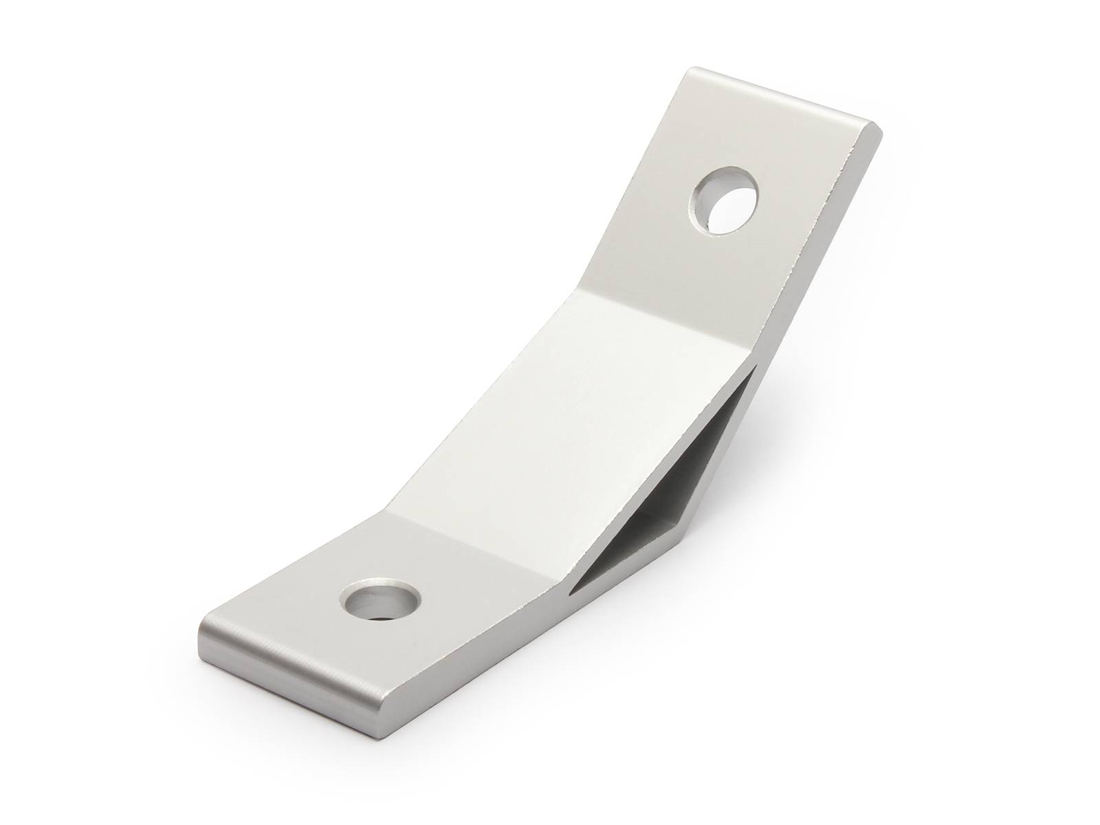 Winkel 2020-135°, Aluminium, eloxiert, I-Typ Nut 5, B-Typ Nut 6, VPE 10 Stück