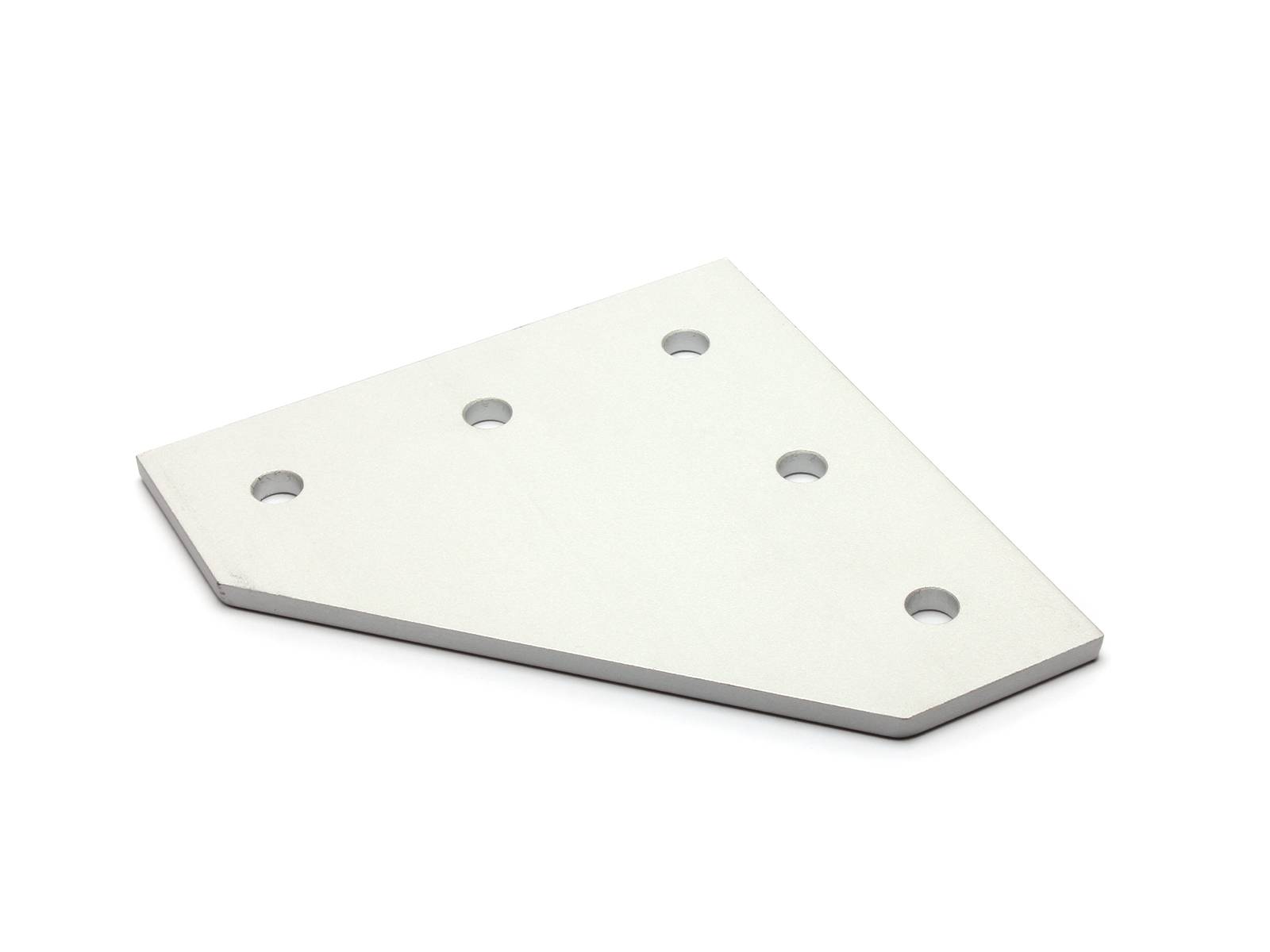 Verbindungsplatte - 4545 L Aluminium, eloxiert, B-Typ Nut 10, VPE 10 Stück