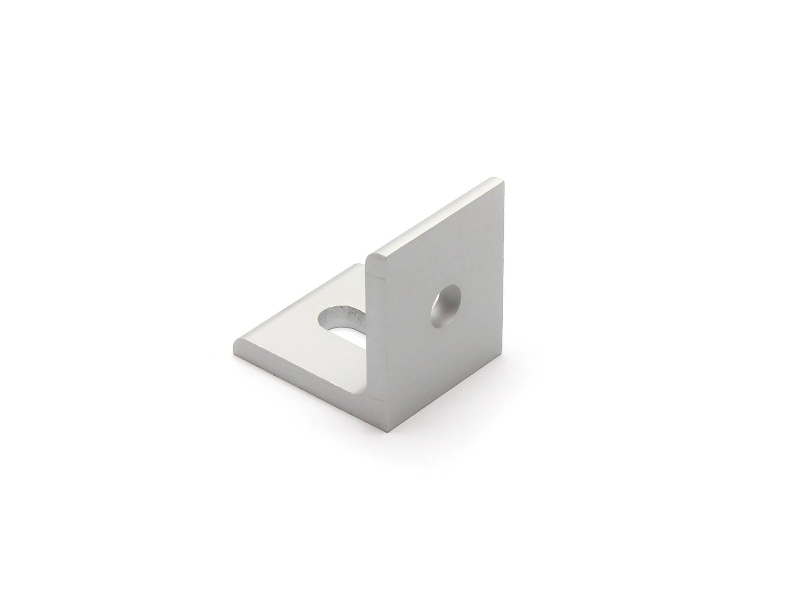 Winkel, 3030 B Aluminium, eloxiert, I-Typ Nut 6, B-Typ Nut 8, VPE 100 Stück