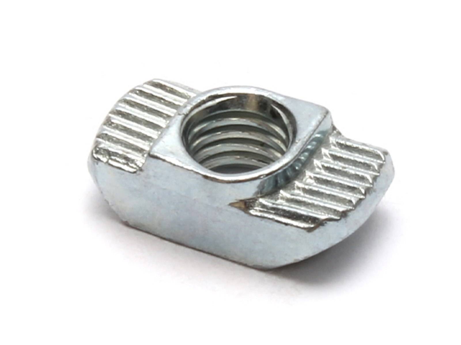 Hammermutter - 7,7*6*16 - M6, Stahl verzinkt, B-Typ Nut 8, VPE 100 Stück