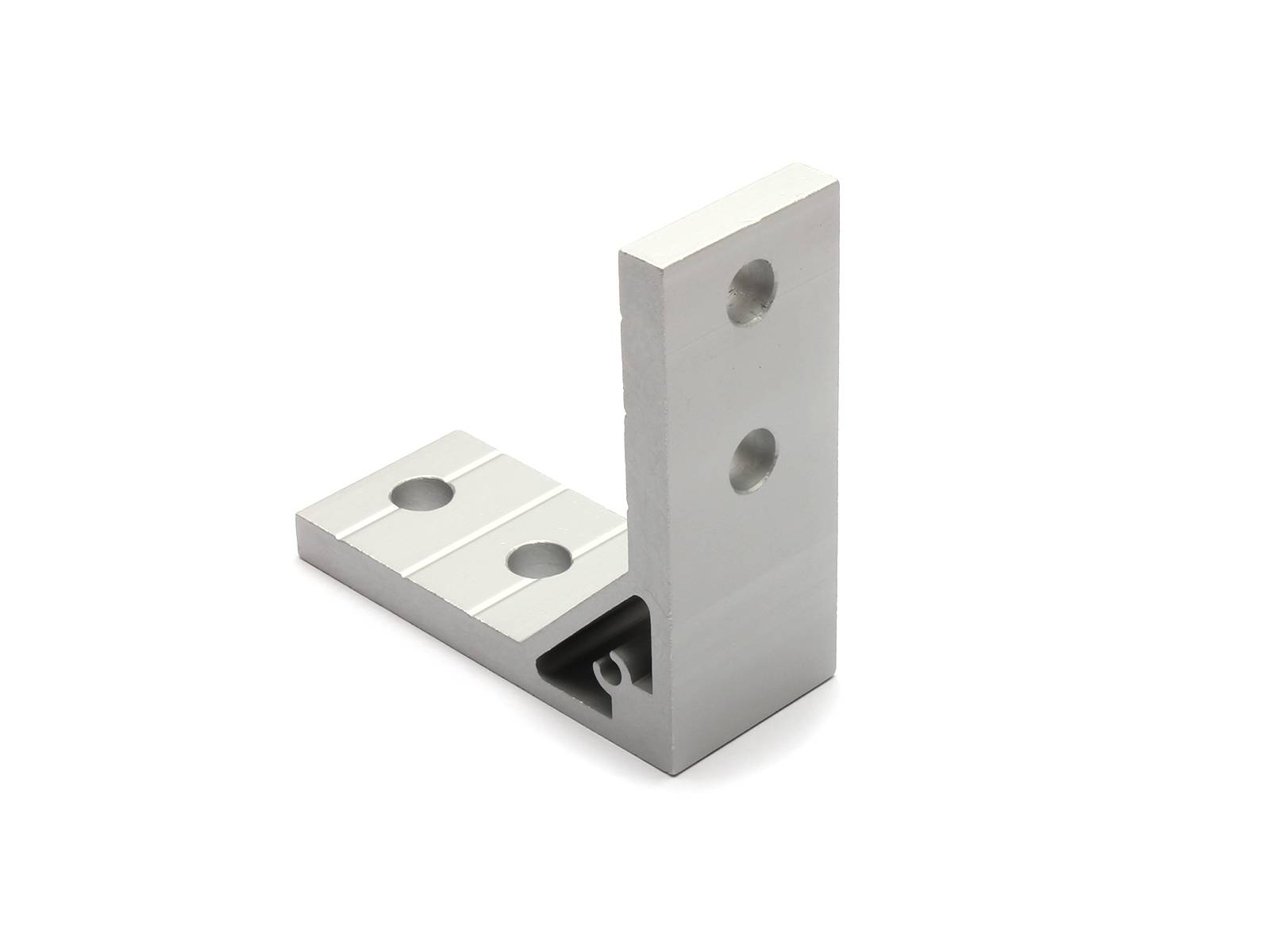 Winkel, 4040-8+10, Aluminium, eloxiert, I-Typ Nut 8, VPE 10 Stück