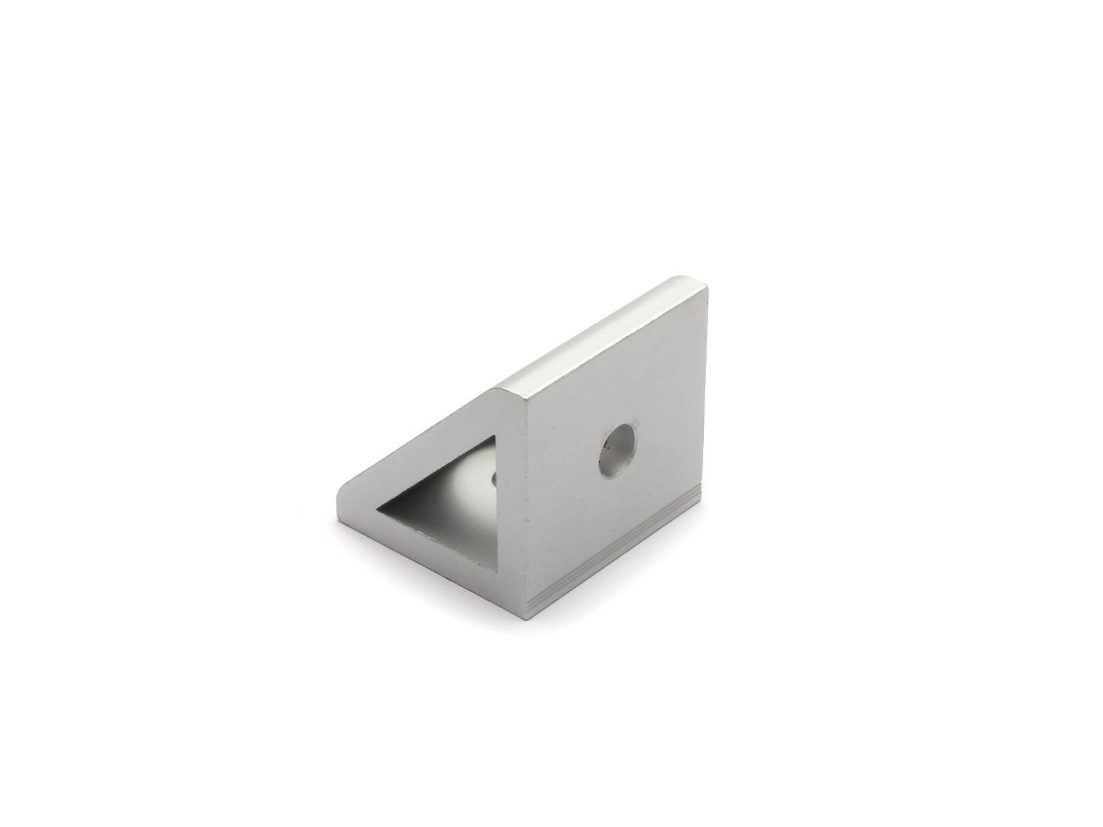 Winkel, 42*40*40, Aluminium, eloxiert, B-Typ Nut 10, VPE 100 Stück