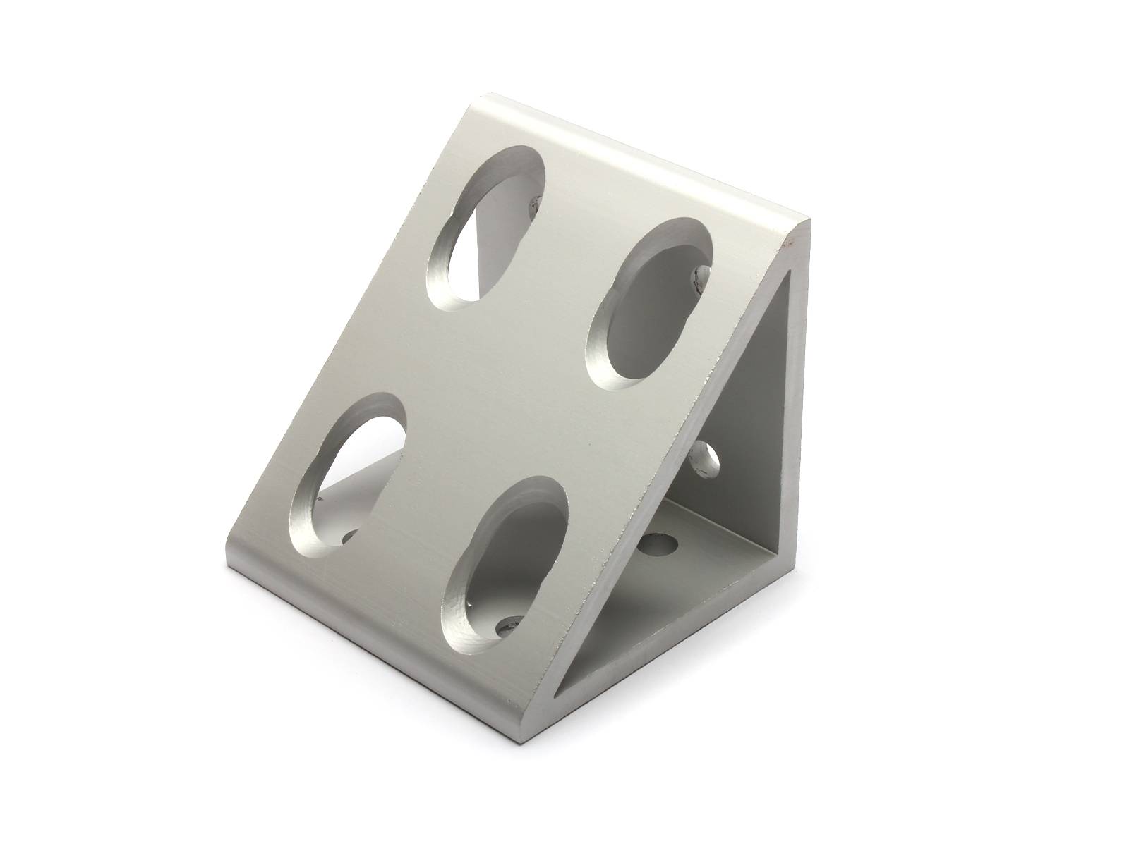 Winkel, 86*80*80, Aluminium, eloxiert, B-Typ Nut 10, VPE 10 Stück