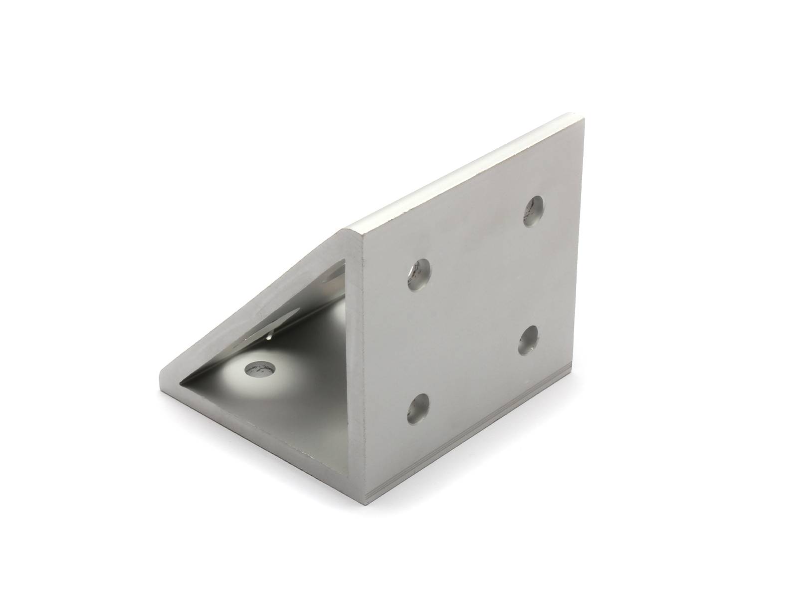 Winkel, 86*80*80, Aluminium, eloxiert, B-Typ Nut 10, VPE 100 Stück