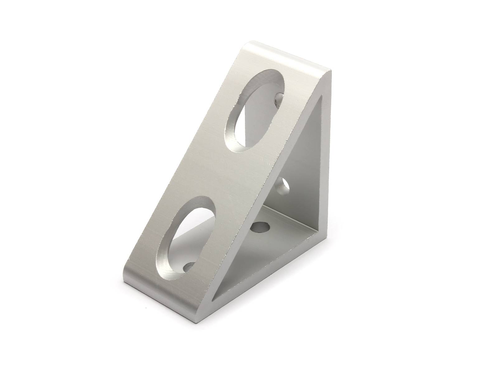 Winkel, 42*80*80, Aluminium, eloxiert, B-Typ Nut 10, VPE 10 Stück