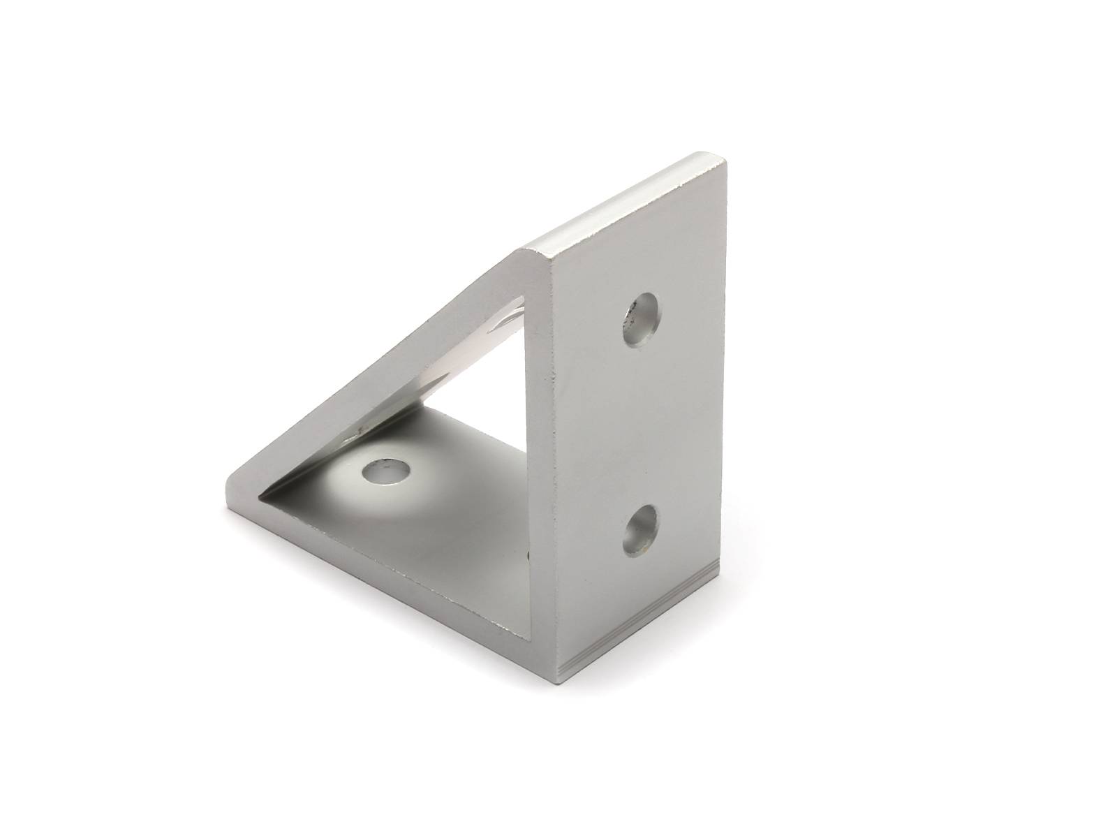 Winkel, 42*80*80, Aluminium, eloxiert, B-Typ Nut 10, VPE 10 Stück