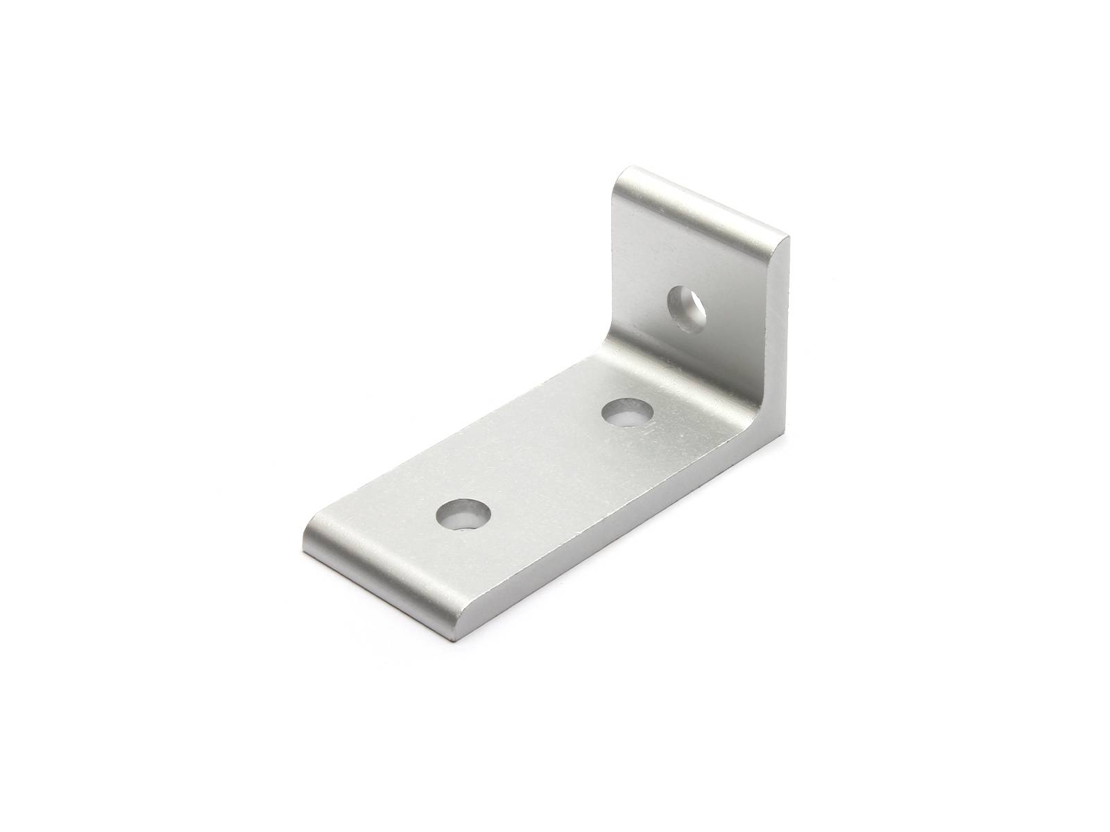 Winkel, 4080 - 001 Aluminium, eloxiert, I-Typ Nut 8, VPE 100 Stück