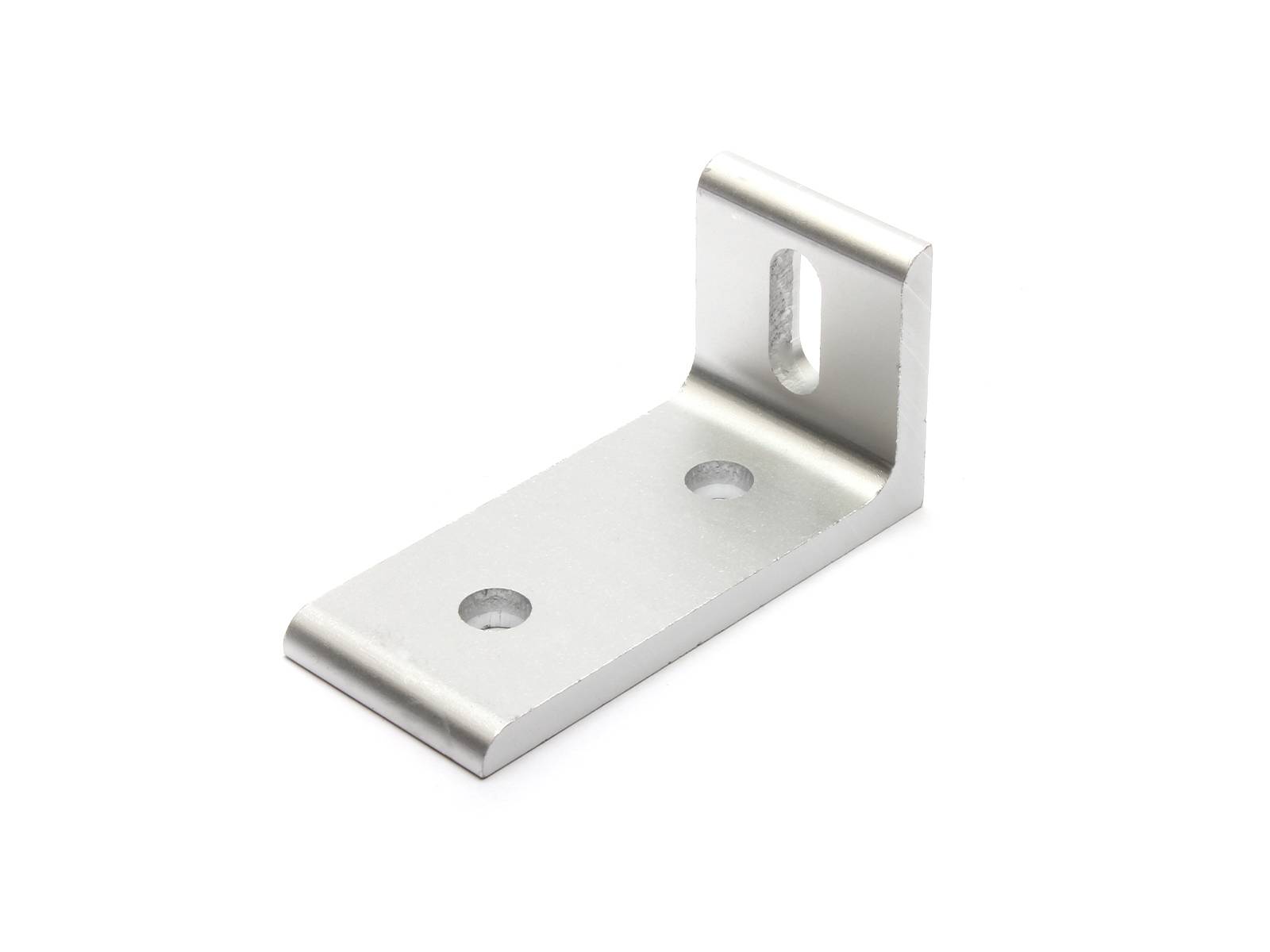 Winkel, 4080 - 002 Aluminium, eloxiert, I-Typ Nut 8, VPE 100 Stück