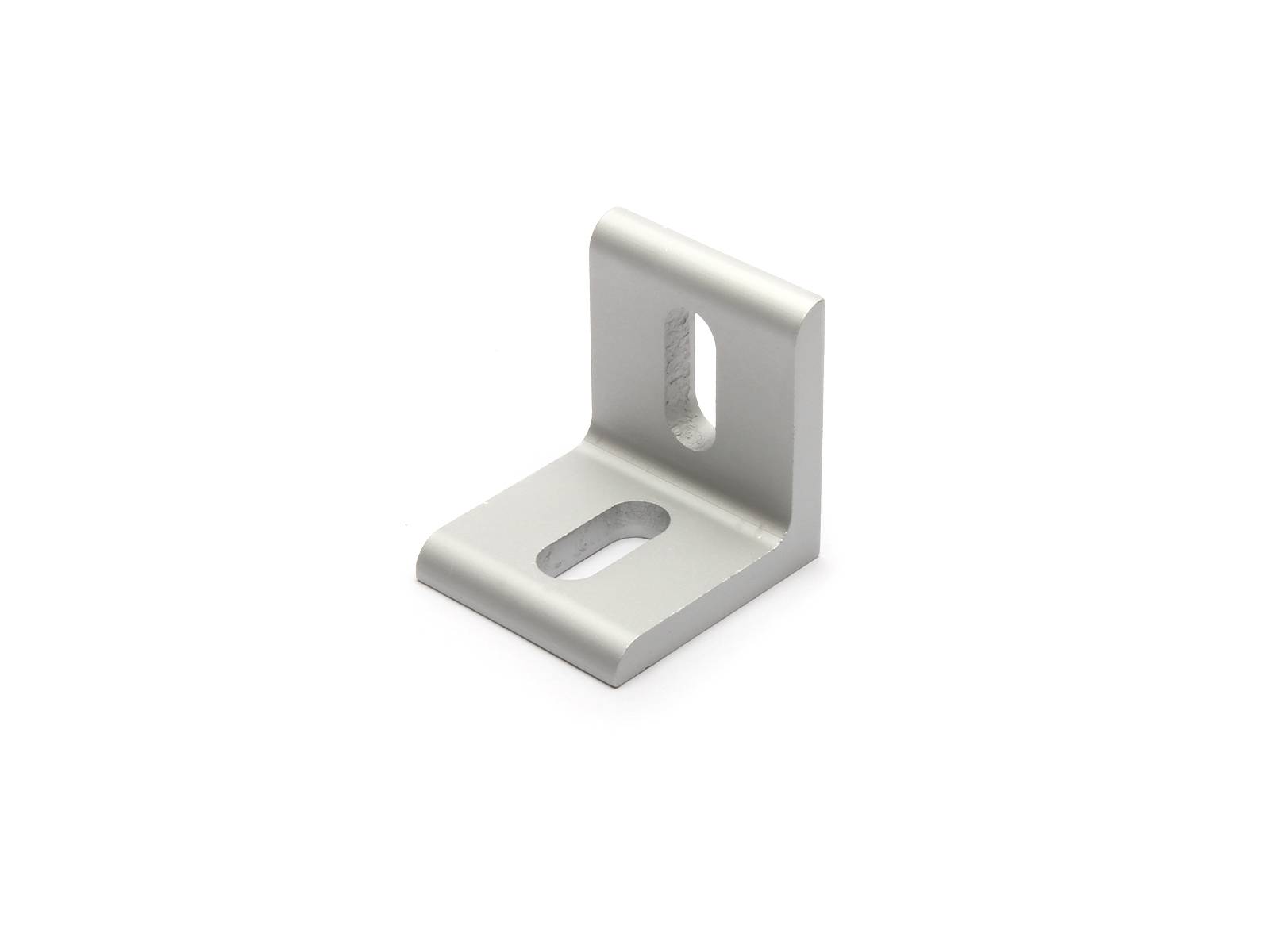 Winkel, 4040 A Aluminium, eloxiert, I-Typ Nut 8, VPE 100 Stück
