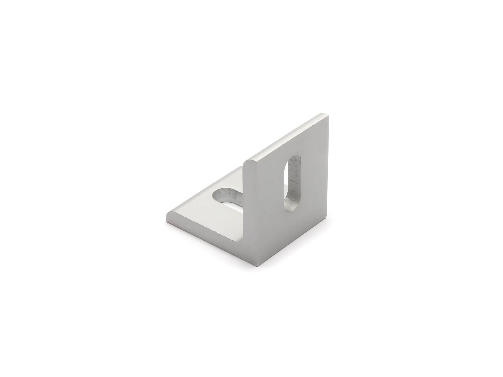 Winkel, 4040 A Aluminium, eloxiert, I-Typ Nut 8, VPE 100 Stück