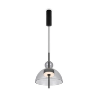 Maytoni Moderne Pendelleuchte Bangkok LED incl. in Schwarz aus Metall Glas 12 W für Küche, Schlafzimmer, Wohnzimmer, Esszimmer, Lobby Maytoni Moderne Pendelleuchte Bangkok LED incl. in Schwarz aus Metall Glas 12 W für Küche, Schlafzimmer, Wohnzimmer, Esszimmer, Lobby