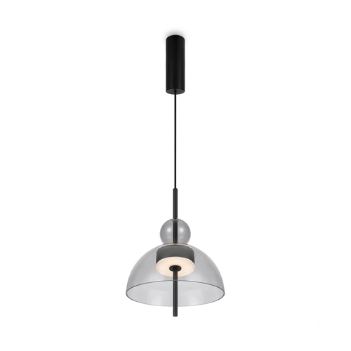 Maytoni Moderne Pendelleuchte Bangkok LED incl. in Schwarz aus Metall Glas 12 W für Küche, Schlafzimmer, Wohnzimmer, Esszimmer, Lobby Maytoni Moderne Pendelleuchte Bangkok LED incl. in Schwarz aus Metall Glas 12 W für Küche, Schlafzimmer, Wohnzimmer, Esszimmer, Lobby