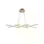 Maytoni Moderne Pendelleuchte Halo LED incl. in Messing aus Aluminium 40 W für Küche, Schlafzimmer, Wohnzimmer, Esszimmer, Lobby Maytoni Moderne Pendelleuchte Halo LED incl. in Messing aus Aluminium 40 W für Küche, Schlafzimmer, Wohnzimmer, Esszimmer, Lobby