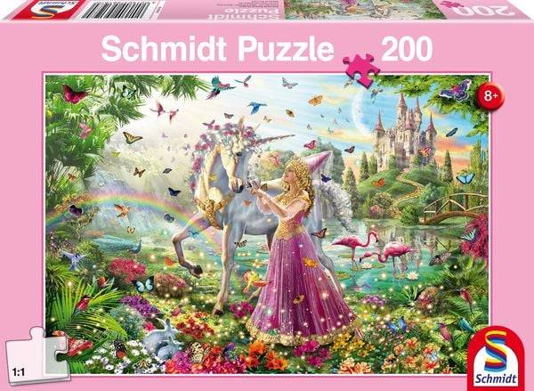 Schmidt 56197 - Schöne Fee im Zauberwald Puzzle