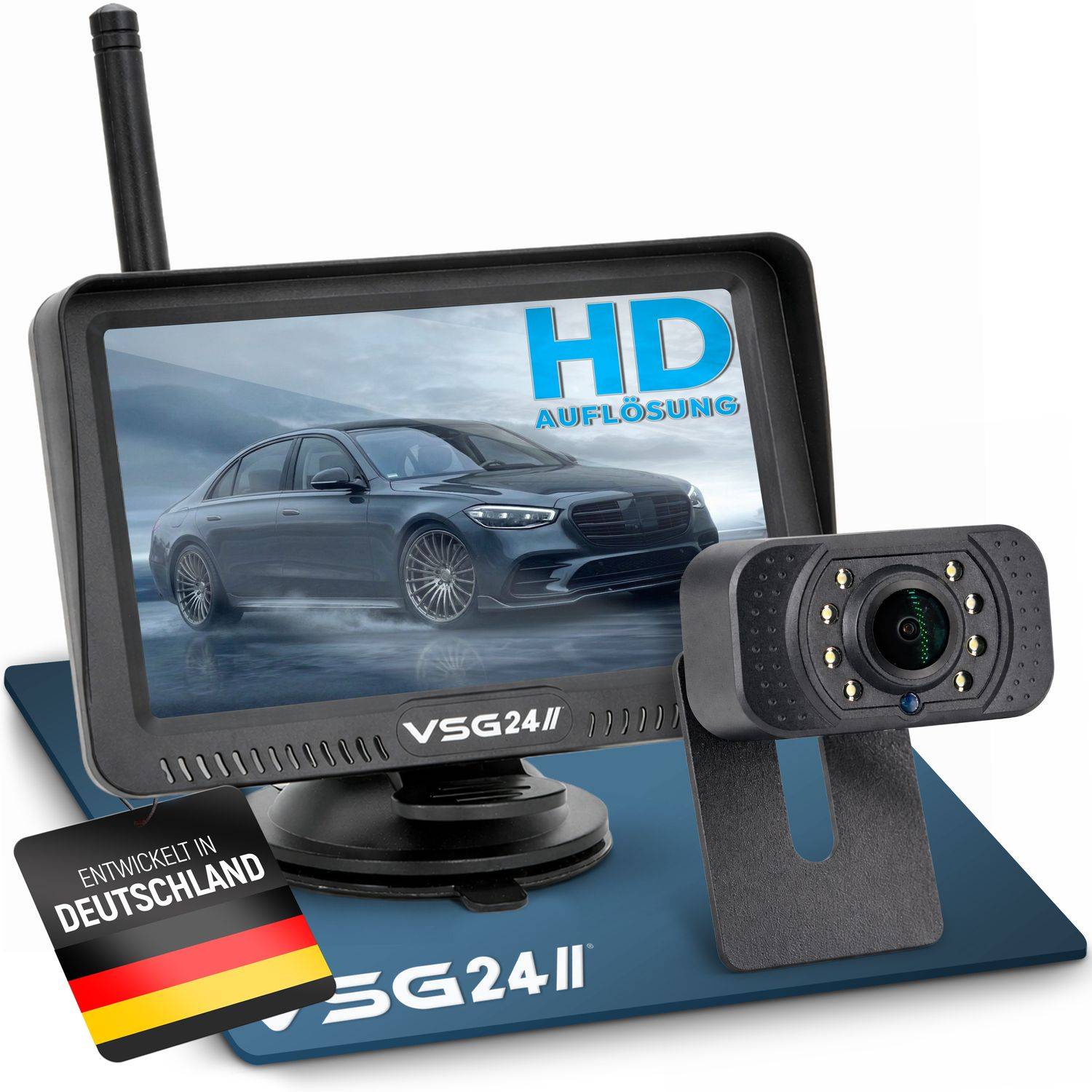 VSG24 4.3" FUNK-Set SELECT ONE für PKW RVS-24146