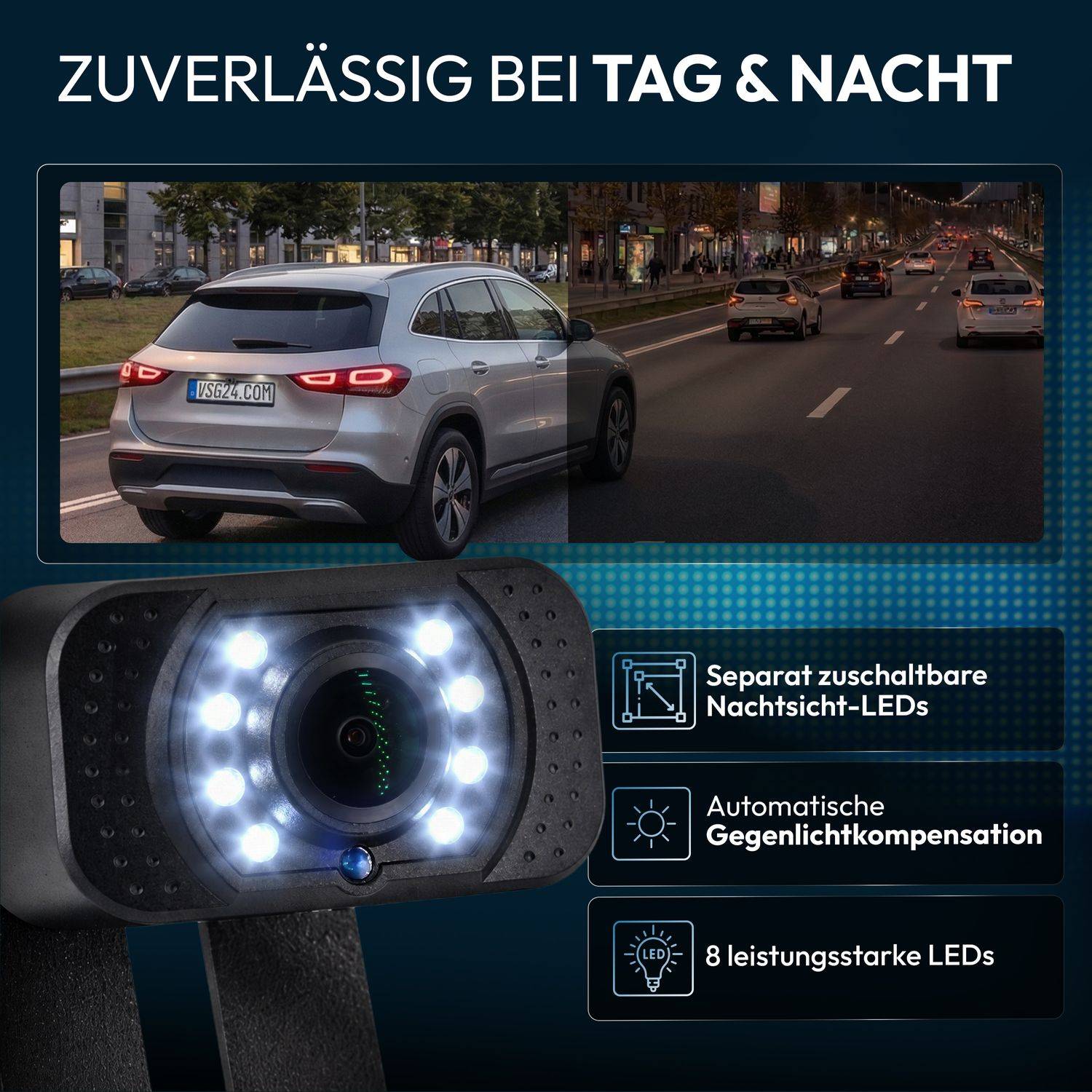 VSG24 4.3" FUNK-Set SELECT ONE für PKW RVS-24146