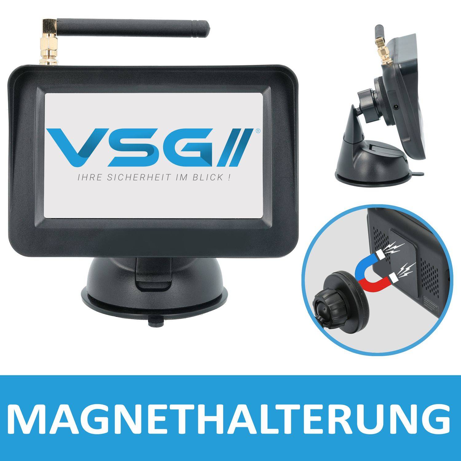 VSG24 4.3" FUNK-Set SELECT ONE für PKW RVS-24146