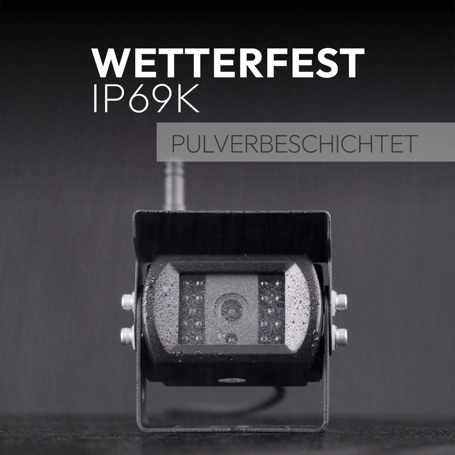 VSG24 9" FUNK HD-Set EVOLUTION HD mit 4 Kameras Wohnmobil & LKW bis 21 Meter RVS-24546