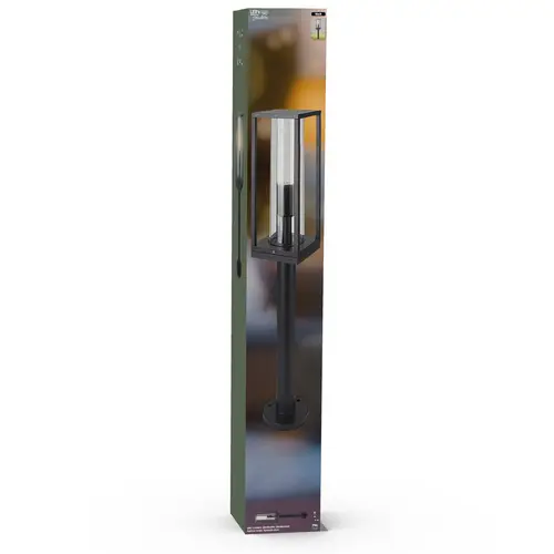 LED's light Außen-Gehwegleuchte schwarz 1x E27 IP44 80cm LED's light Außen-Gehwegleuchte schwarz 1x E27 IP44 80cm