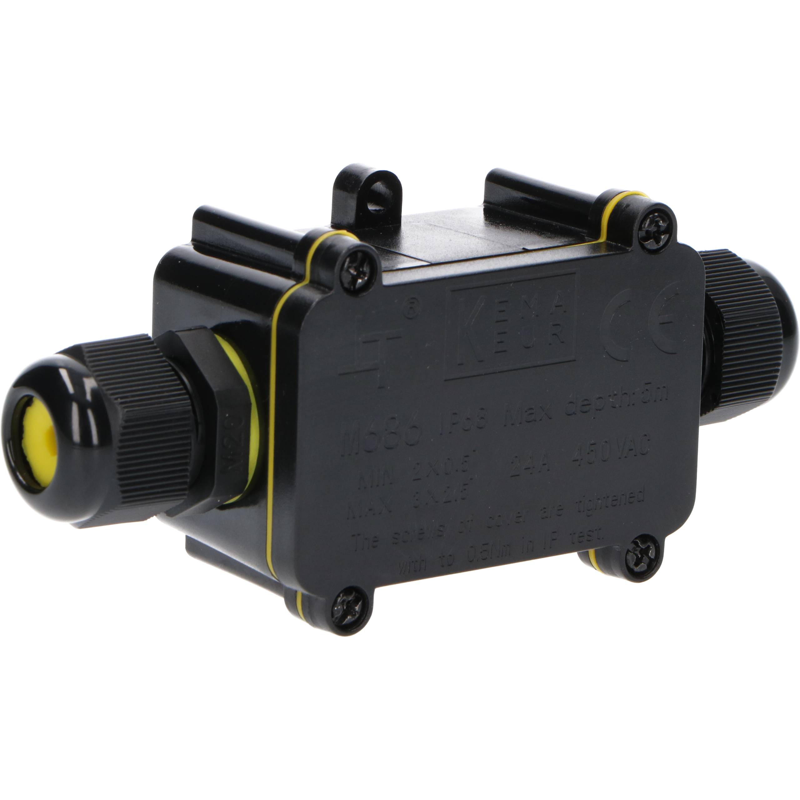 LED's light PRO I-Verbindungsdose IP68 für Stromleitungen im Freien