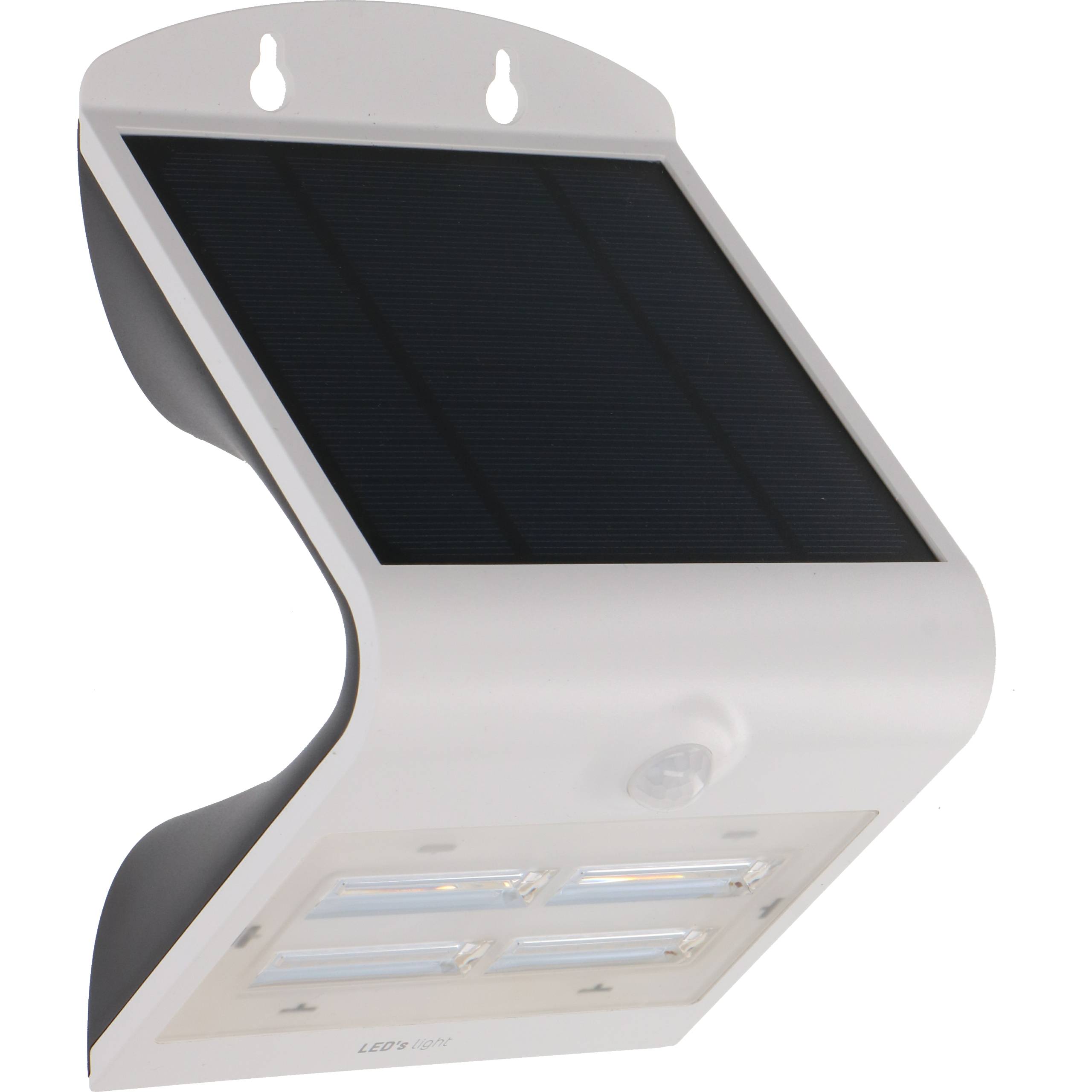 LED's light Solar LED-Flutlicht weiß Bewegungsmelder 3,2W warmweiß IP65