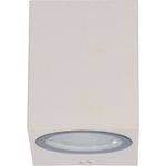 LED's light Außen-Wandleuchte grau 1x GU10 IP44 für LED und Halogen bis 35W