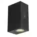 LED's light Außen-Wandleuchte schwarz 2x GU10 IP44 Auto EIN/AUS LED's light Außen-Wandleuchte schwarz 2x GU10 IP44 Auto EIN/AUS