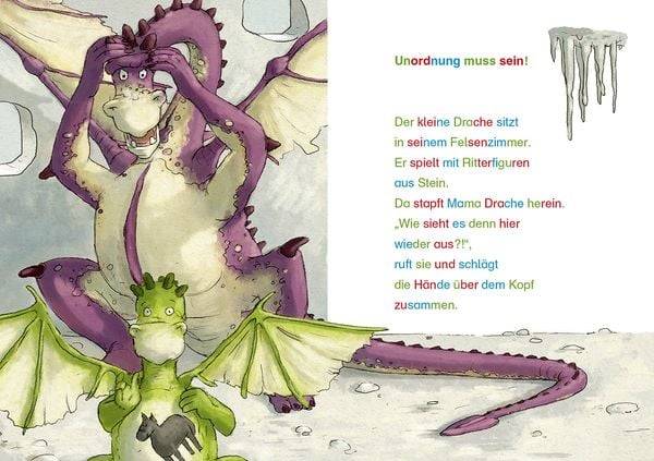 Silbengeschichten zum Lesenlernen - Drachengeschichten