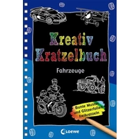 Kreativ-Kratzelbuch: Fahrzeuge Kreativ-Kratzelbuch: Fahrzeuge