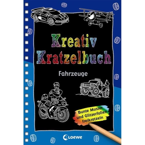 Kreativ-Kratzelbuch: Fahrzeuge Kreativ-Kratzelbuch: Fahrzeuge