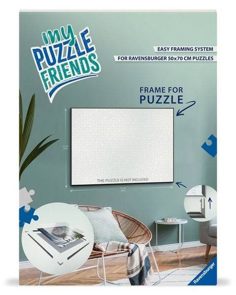 Ravensburger 17901, Puzzle-Rahmen, 12 Jahr(e), Schwarz