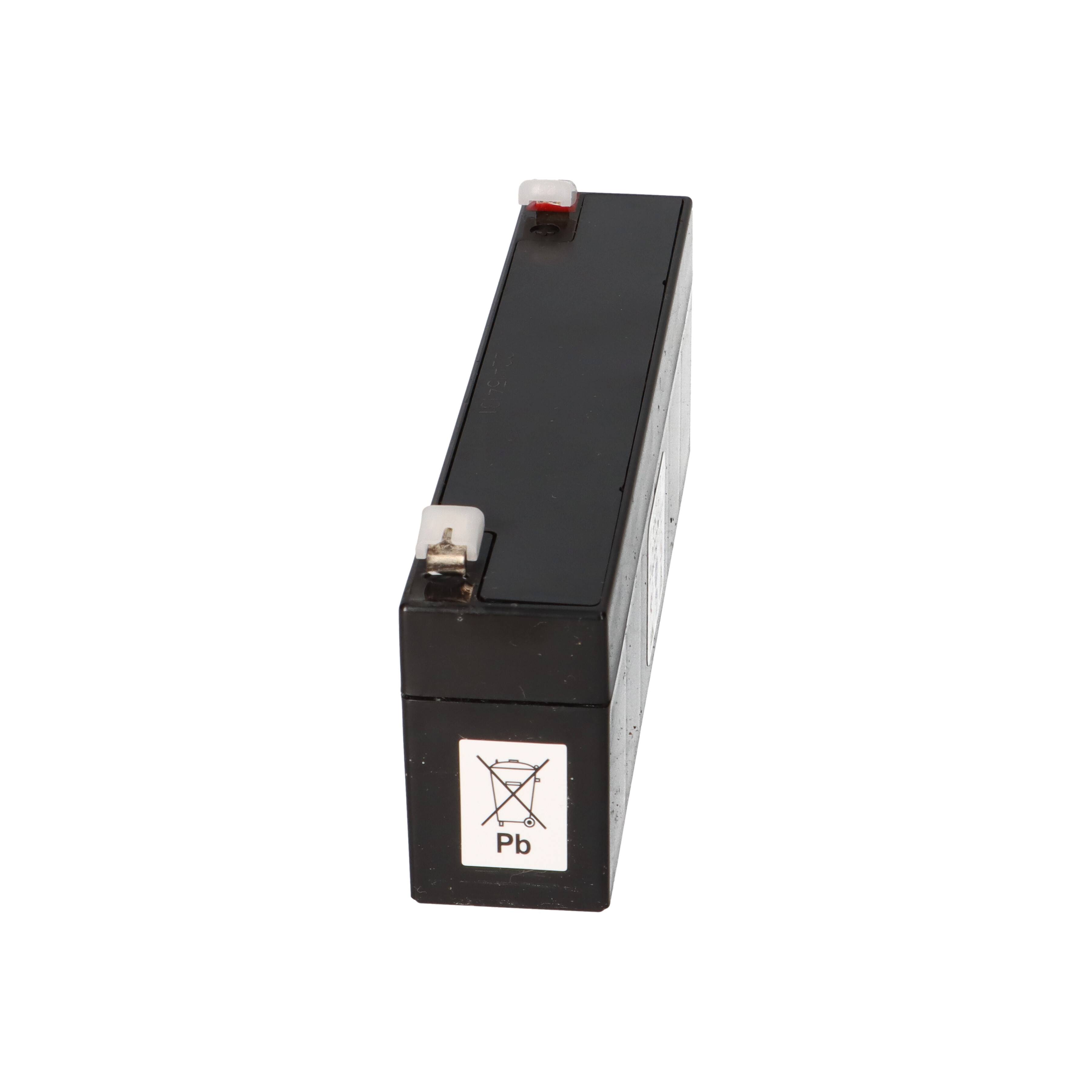 Landport Bleiakku 12V 2,3Ah AGM Batterie NSA LP12-2,3 T1 VdS