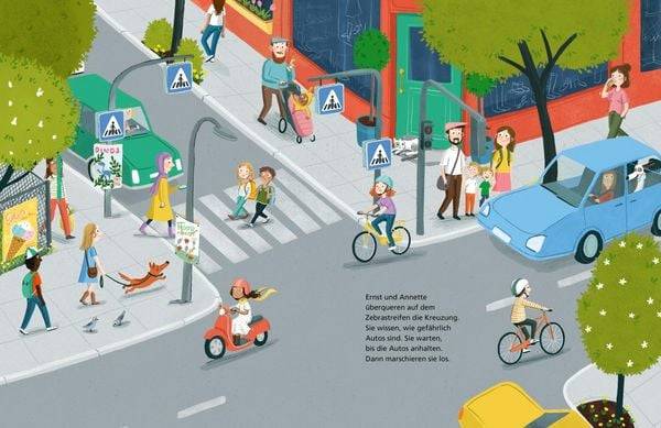 Der Ernst des Lebens: Den Schulweg gehen wir gemeinsam