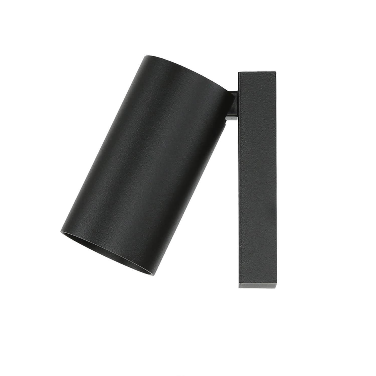 Licht-Erlebnisse LE66860 Spot Strahler Colene GU10 aus Metall Kunststoff (ABS) in Schwarz Wandspot Wandlampe