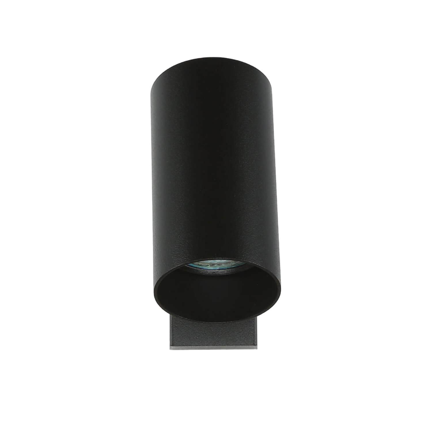 Licht-Erlebnisse LE66860 Spot Strahler Colene GU10 aus Metall Kunststoff (ABS) in Schwarz Wandspot Wandlampe