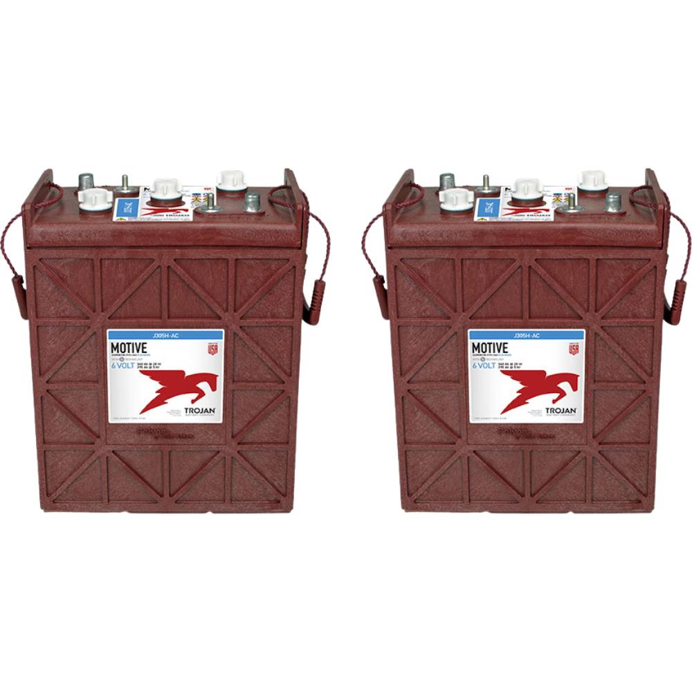 2x Traktionsbatterie Trojan J305H-AC 6V 360Ah Deep Cycle DT-Anschluss